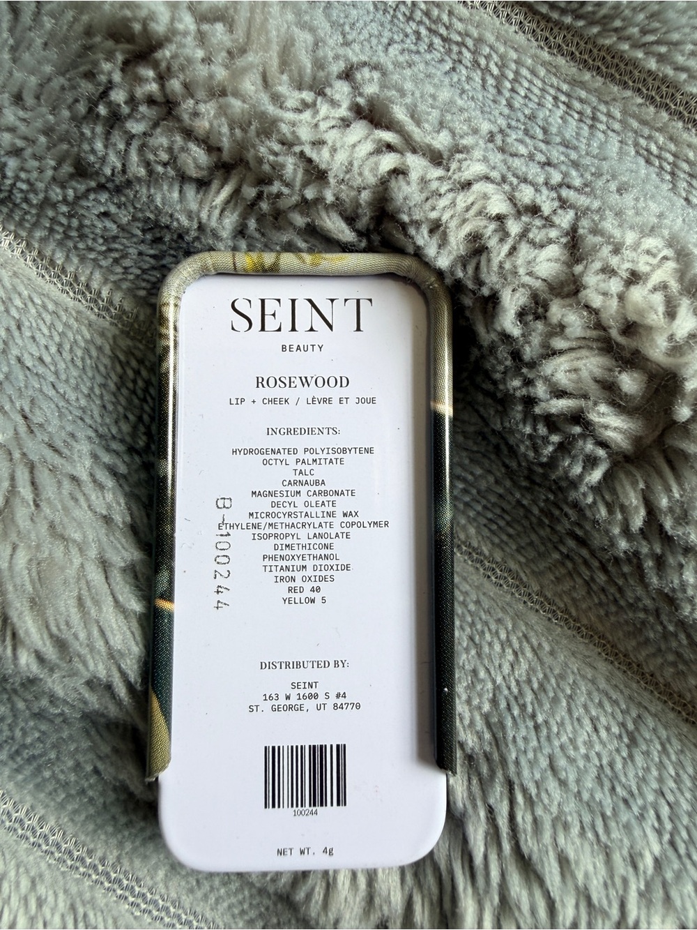 Seint Rosewood Lip + Cheek Cream Blush - Picture 2 of 2